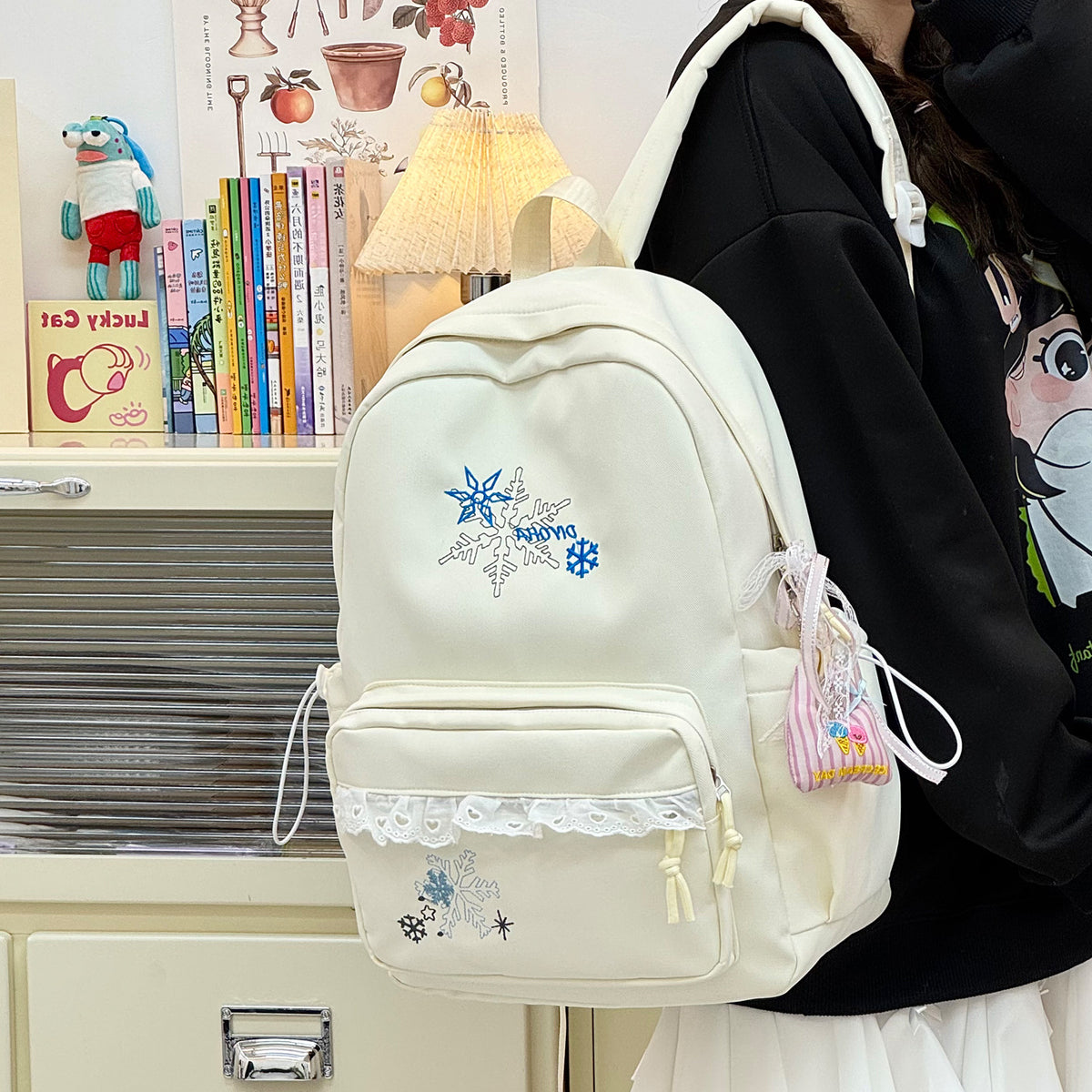 Stylische Bestickte Lässige Rucksack Brehn