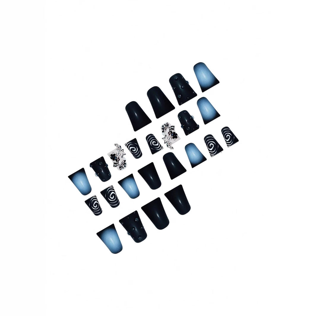 Künstlerisches 3D Texturiertes Nageldesign Brehn
