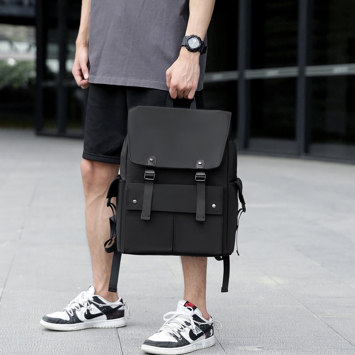 Stylischer Multifunktionaler Rucksack Brehn