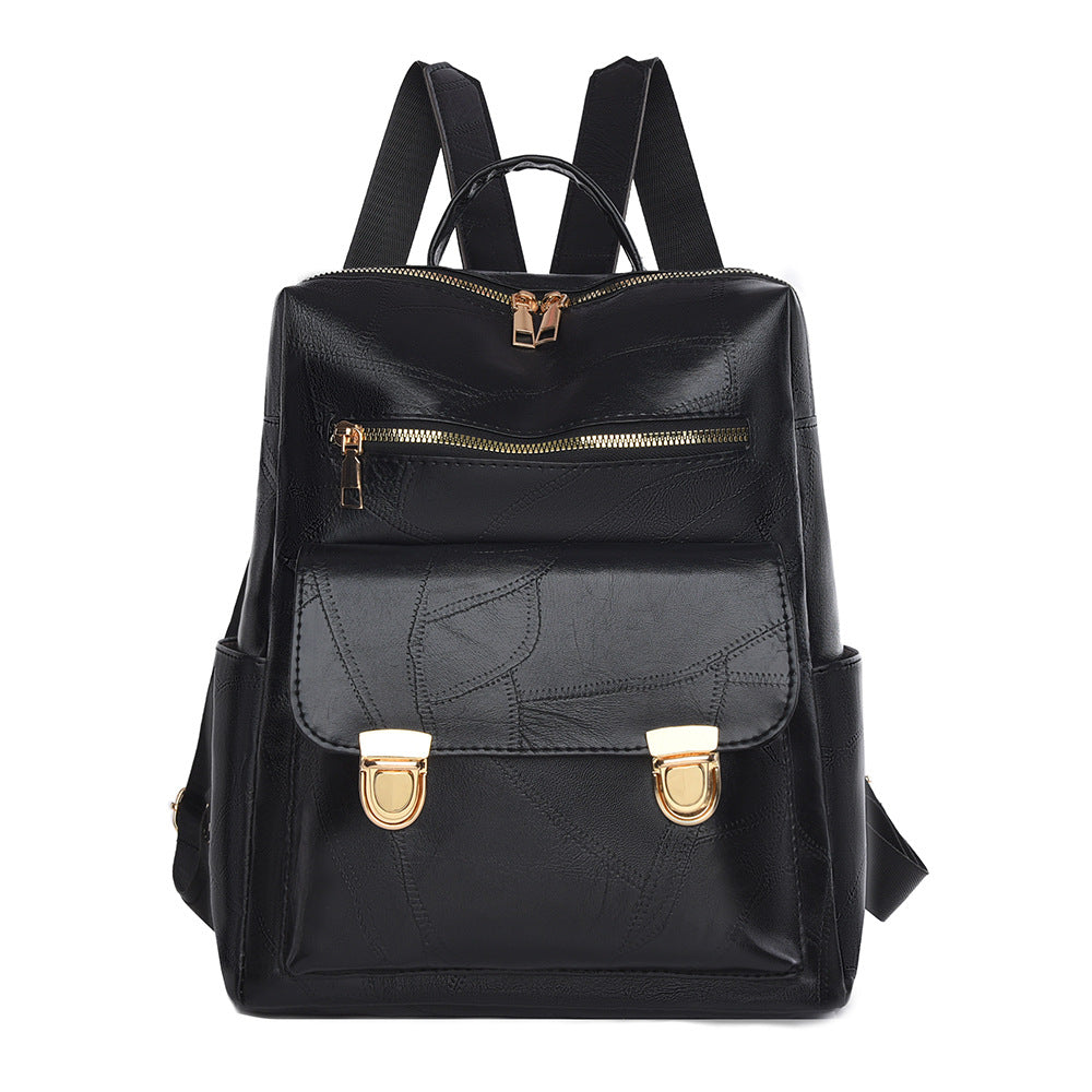 Stylischer Leder-Rucksack Brehn