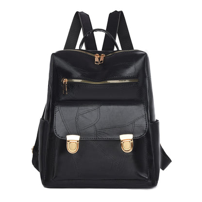 Stylischer Leder-Rucksack Brehn