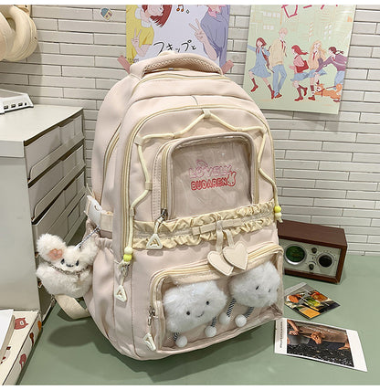 Transparenter Fronttasche Freizeit Rucksack Brehn