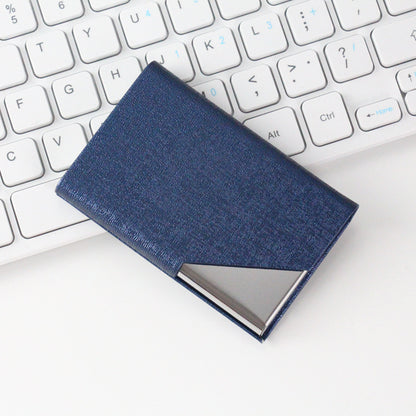 Premium Elegantes RFID-blockierendes Visitenkartenetui
