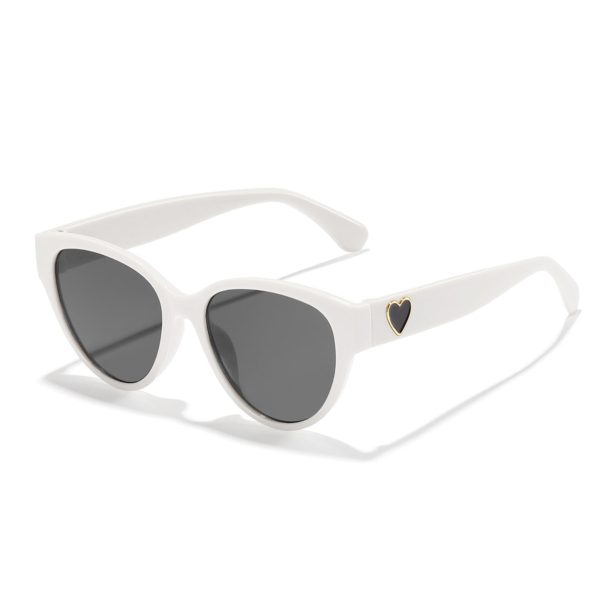 Damen Cat-Eye Sonnenbrille mit herzförmigem Detail und UV-Schutz Brehn