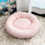Stylisches rundes Hundebett