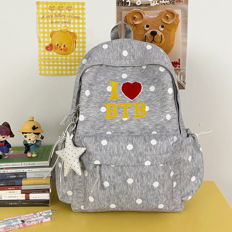 Stylischer gepunkteter Grafik-Rucksack Brehn