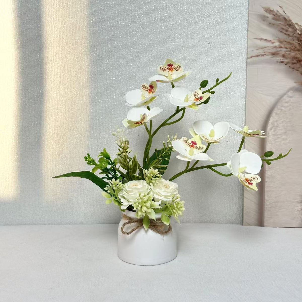 Heimdekorative künstliche Orchidee für die Innenausstellung und -gestaltung