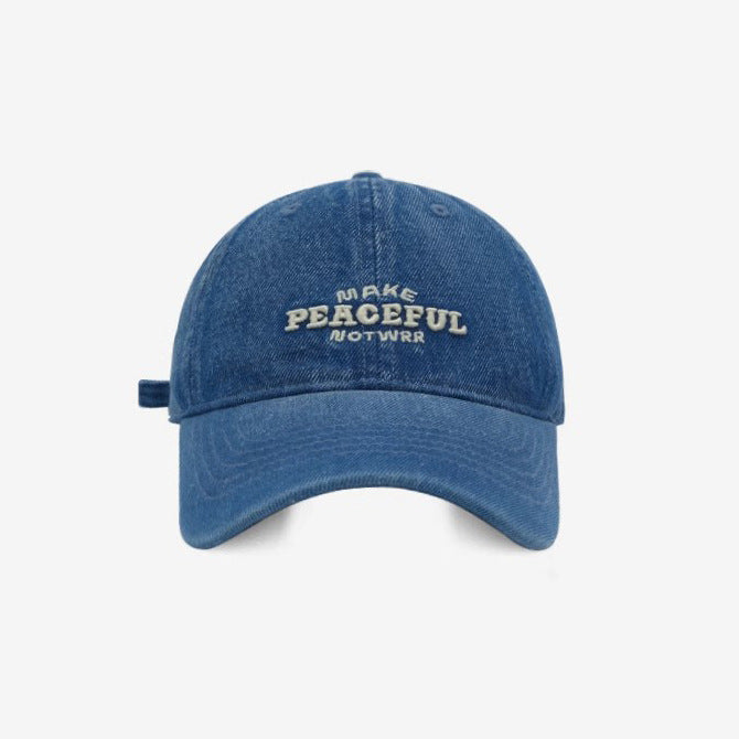 Damen zertifizierte Jeans bestickte Cap Brehn