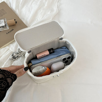Gepolsterte Mini Handtasche Crossbody
