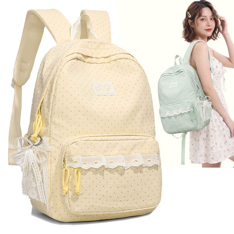 Stylischer Punkte Rucksack Brehn