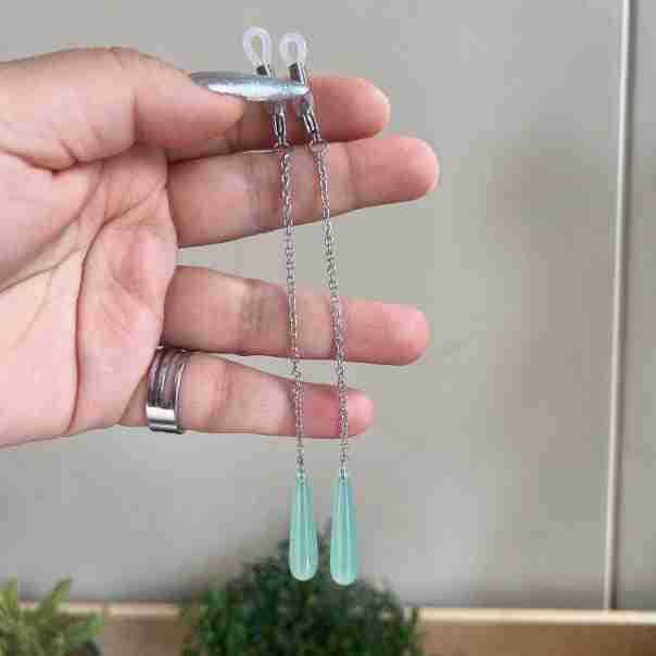 Artisan Blatt Design Anhänger Ohrringe Brehn