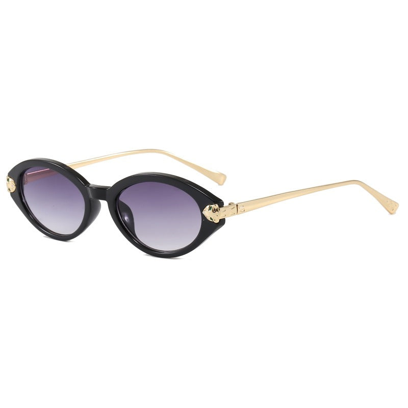 Damen elegante Sonnenbrille im markanten hexagonalen Design Brehn