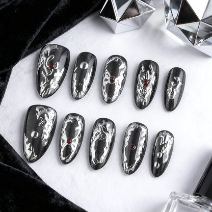 Künstlerisch Skulptierte Nagelkunst Brehn