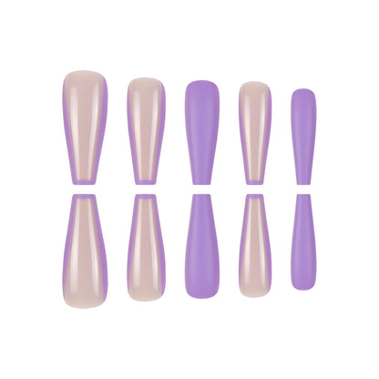 Elegante Matte Lange Stiletto-Nagelspitzen Brehn