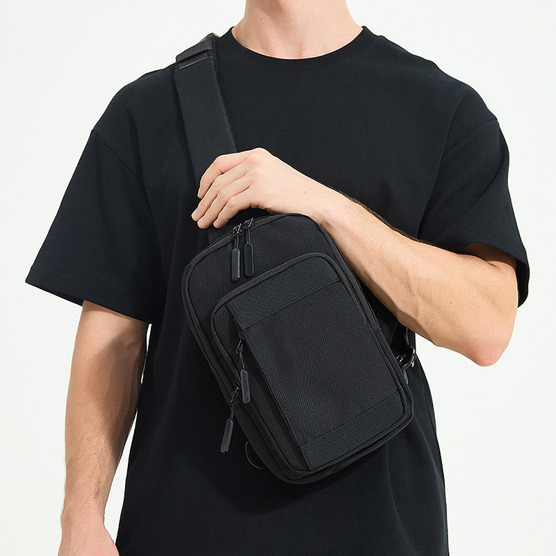 Kompakte Multi-Taschen Sling Bag Brehn