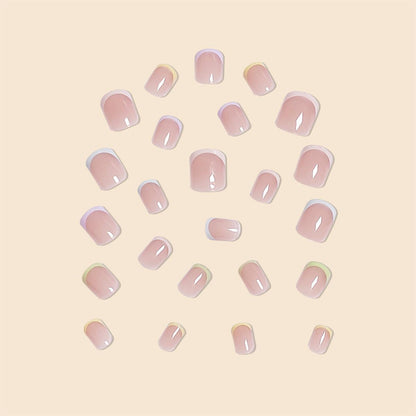 Französische Spitzen-Nagelkunst