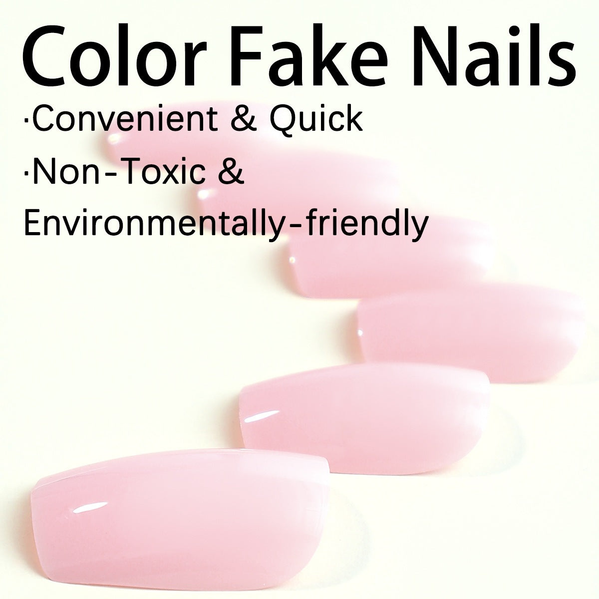 Kunstnagelset mit elegantem und natürlichem Finish Brehn