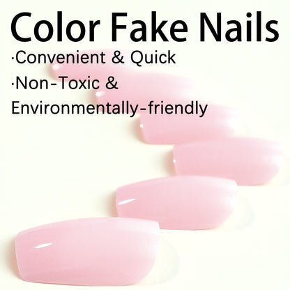 Kunstnagelset mit elegantem und natürlichem Finish Brehn