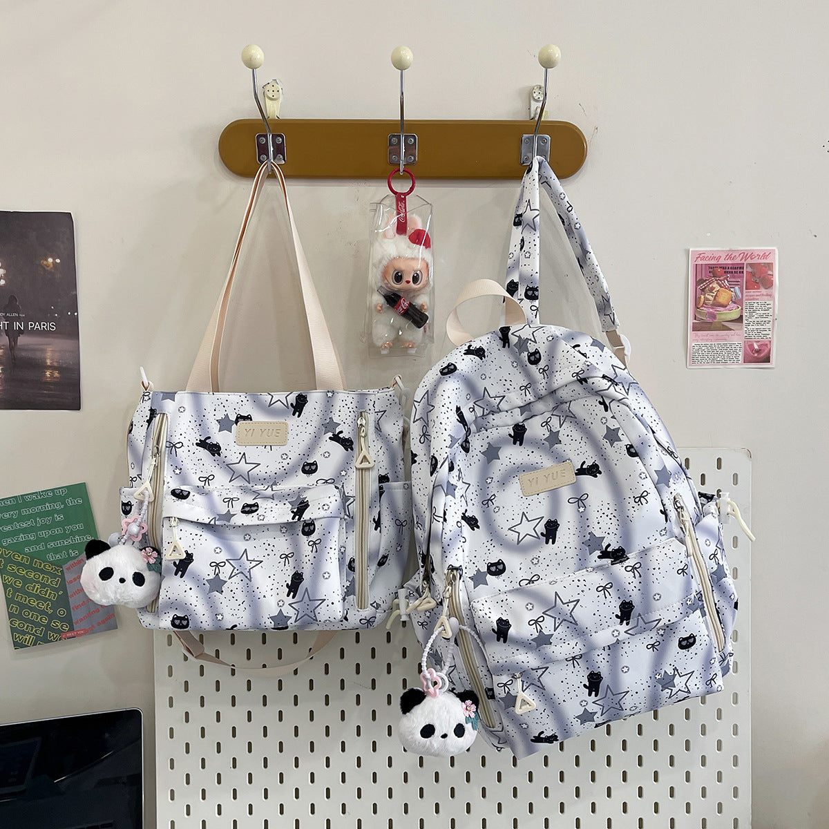Multi-Taschen Spaß-Themen Rucksack