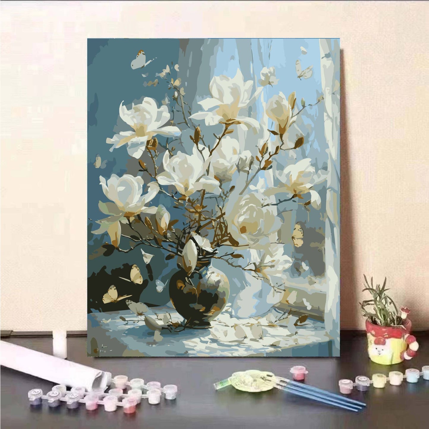 DIY Blumenmalset Brehn