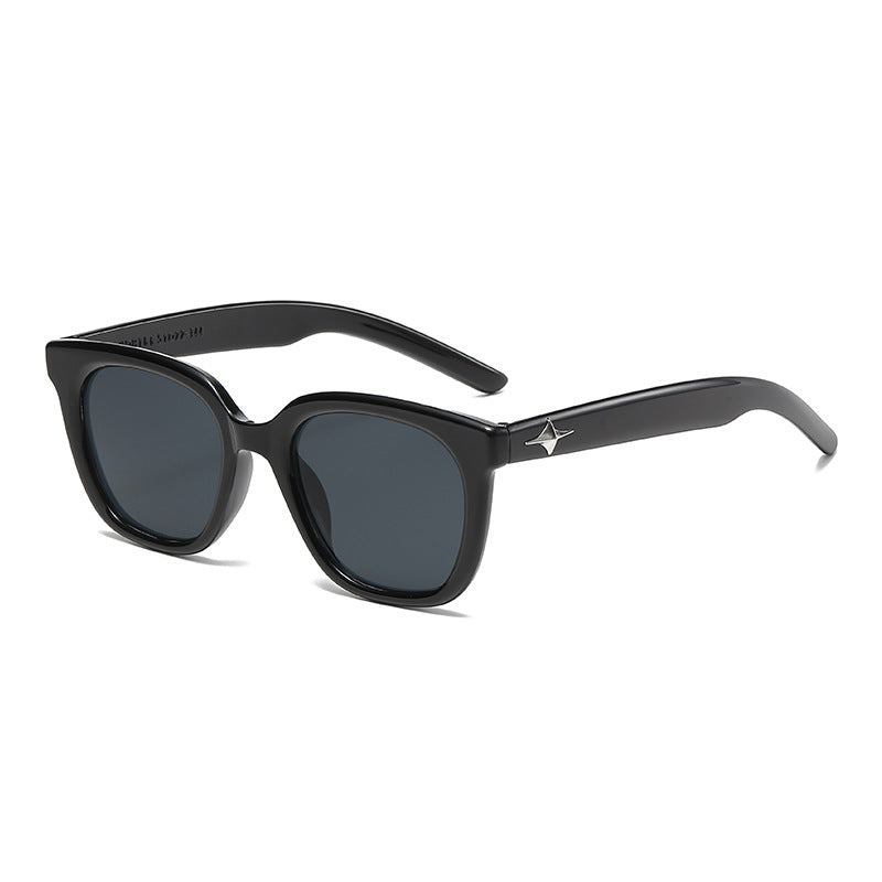 Damen moderne quadratische Sonnenbrille mit stylischem Rahmen Brehn