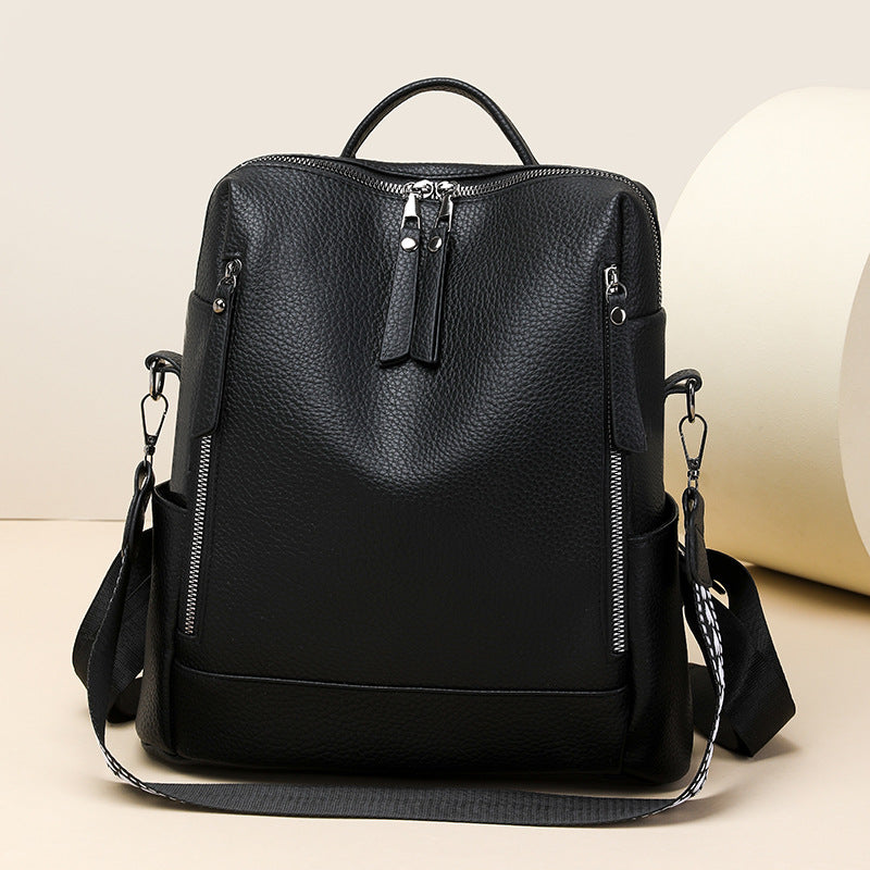 Strukturierter Mehrfach-Taschen-Rucksack Brehn