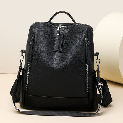 Strukturierter Mehrfach-Taschen-Rucksack Brehn