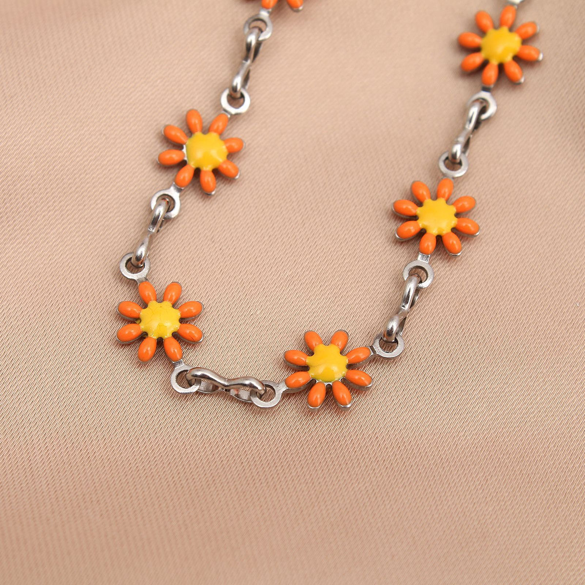 Blumen Charm Ketten Fußkette Brehn