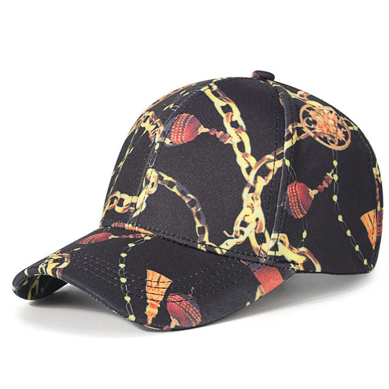 Damen Fashionable Künstlerischer Print Baseball Cap Brehn