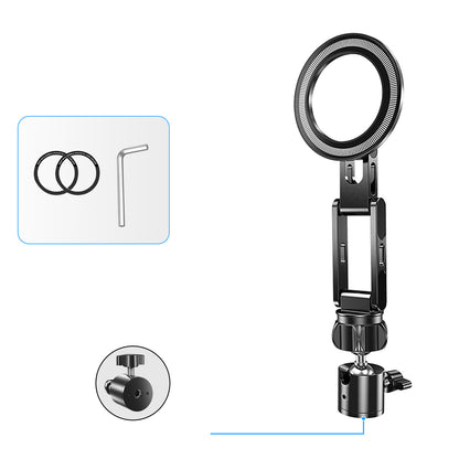 Unisex Ringlicht-Halterung mit flexiblem Gelenk Brehn