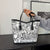 WoArtistic Grafikdruck Schulter Tote Bag Brehn