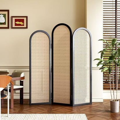 Eleganter Rattan Raumteiler Brehn