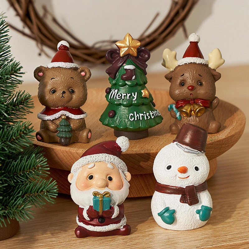 Dekorative Weihnachtsfigur im Schafdesign Brehn