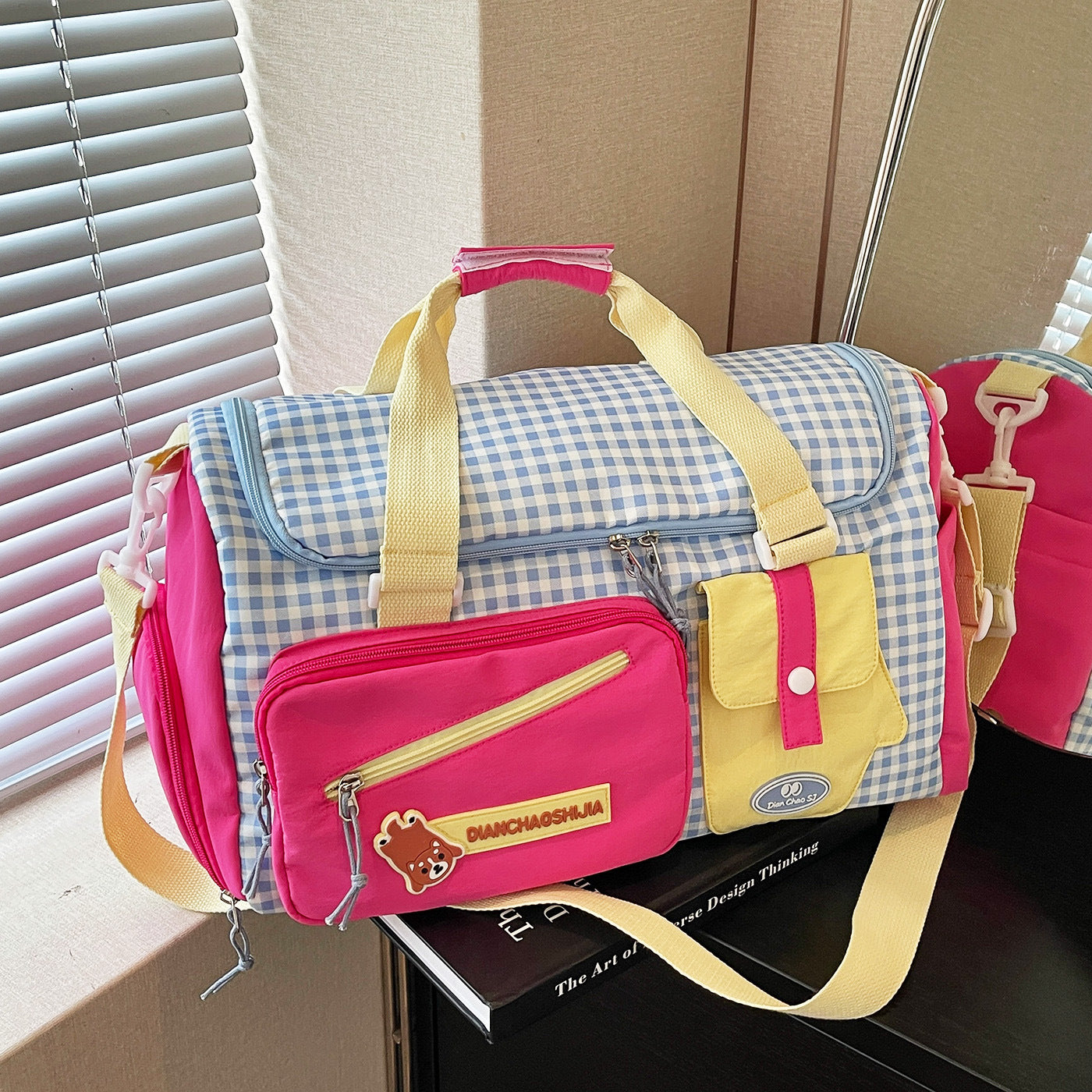 Multi-Taschen Sport Reise Duffle Brehn