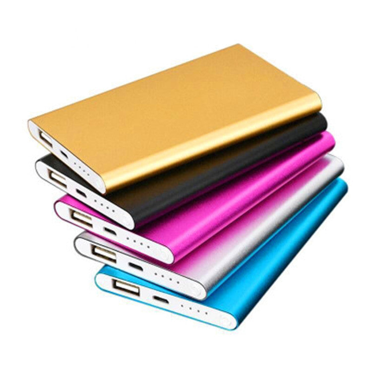 Slim Aluminium tragbare Powerbank mit dualem USB-Ausgang Brehn