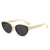 Retro-Inspirierte Katzenaugen-Sonnenbrille