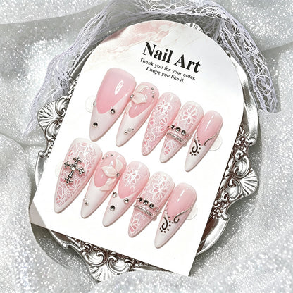 Elegantes Press-On Nagelkunstset