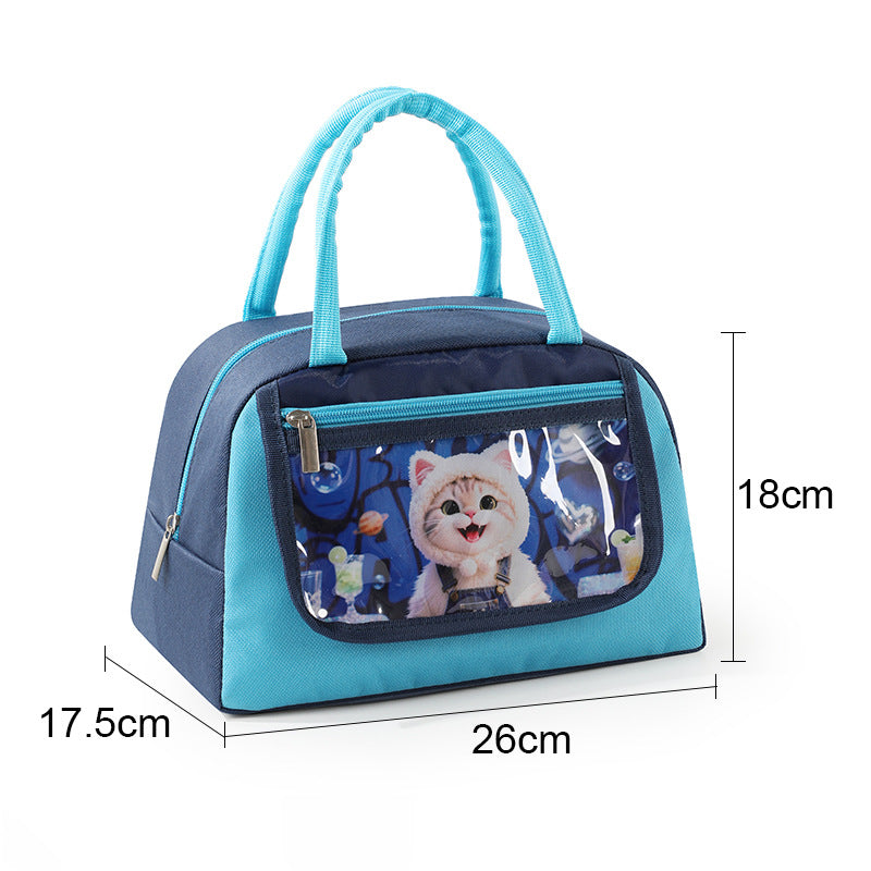 Isolierte tierisch gestaltete Lunch-Tasche Brehn