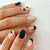Chic Punkt- und Stern-Press-On-Nagelset Brehn