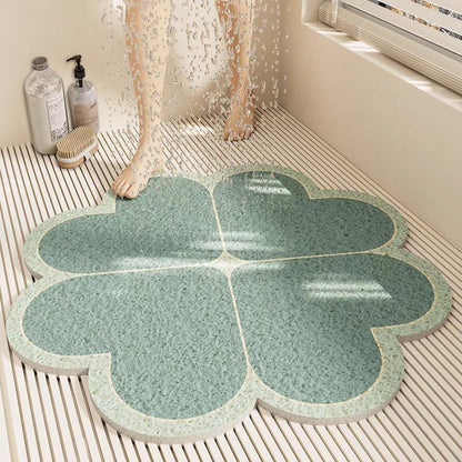 Blumenförmige Badematte Brehn
