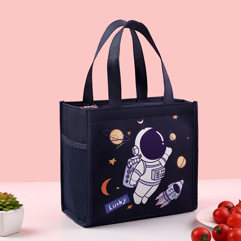 Kinder Isolierte Cartoon Lunch Tasche Brehn