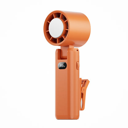 Unisex Tragbarer Clip-Ventilator mit LED-Anzeige Brehn