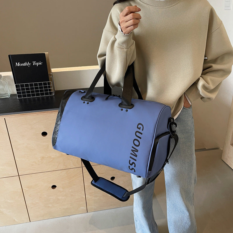 Wasserdichte Sport-Duffel-Tasche Mit Stabilen Tragegriffen Und Verstellbarem Schultergurt Brehn