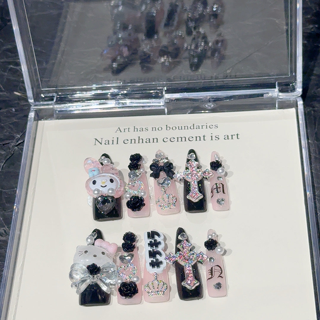 Dekoratives Nail Art Set