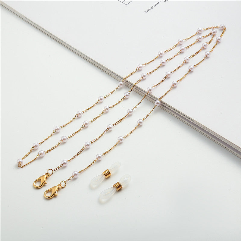 Elegante Halskette mit Perlenakzenten Brehn