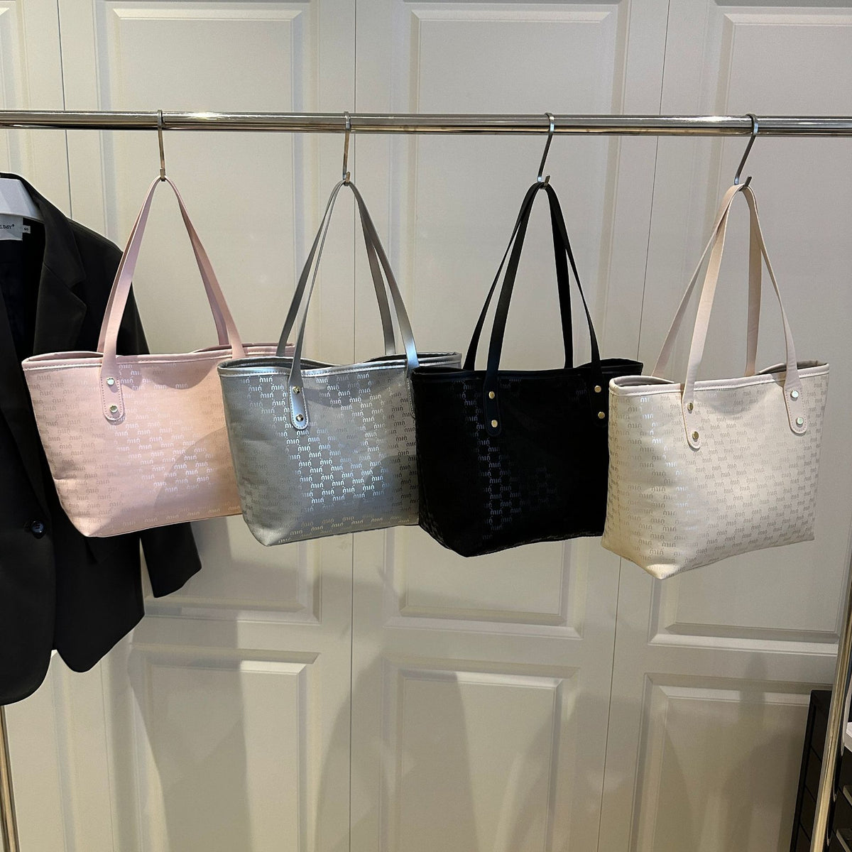 Klassische Texturierte Tote Bag Brehn