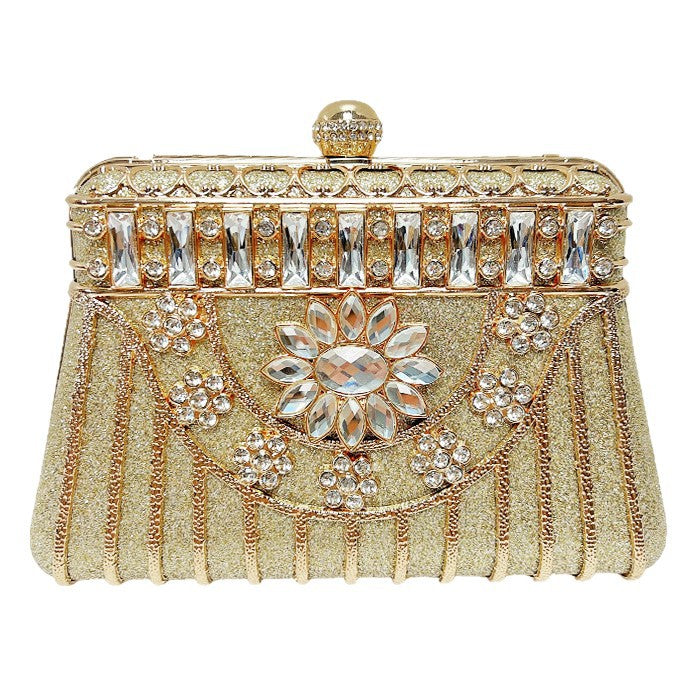 Vintage-inspirierte Abendhandtasche