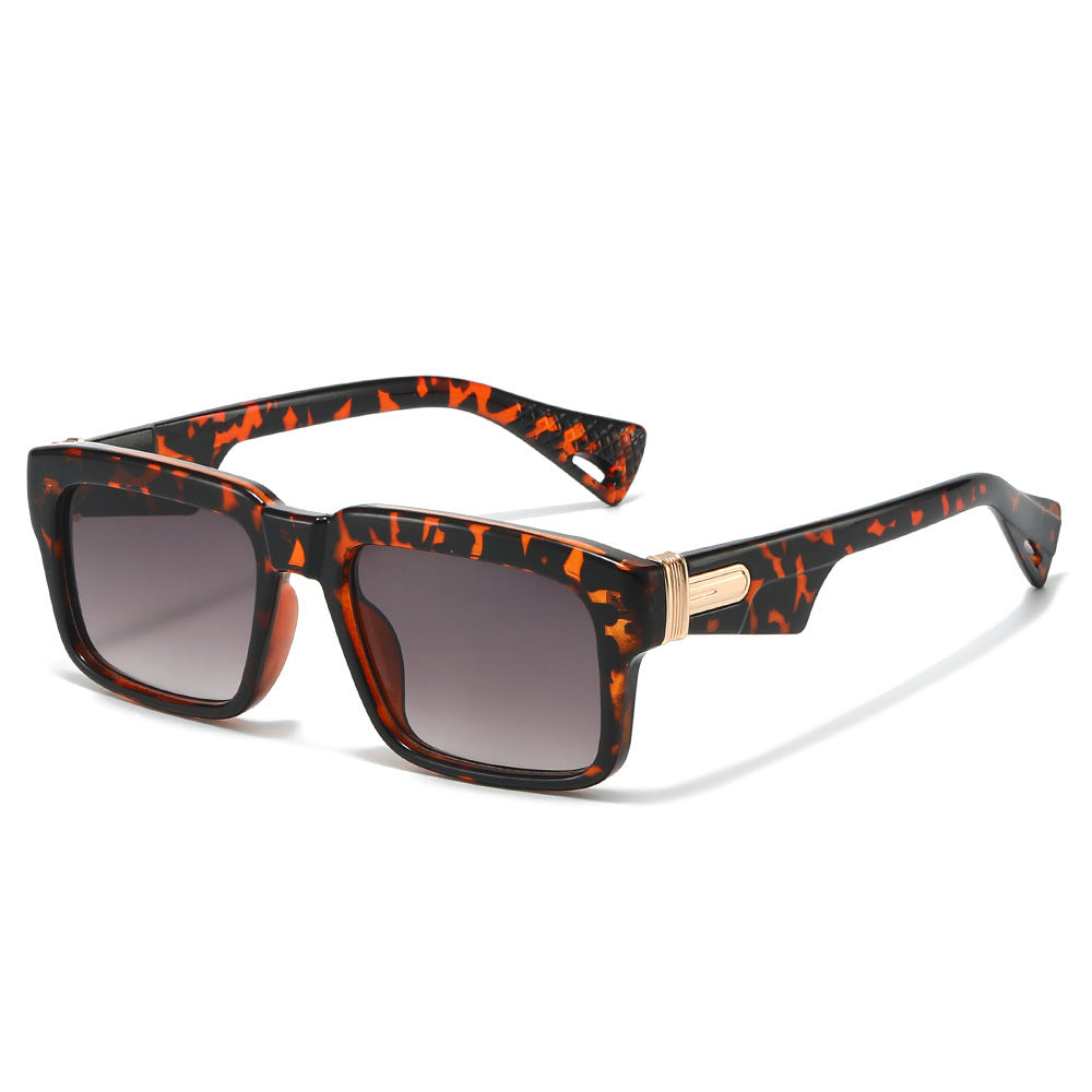 Chic Weitkrempige Quadratische Sonnenbrille Brehn