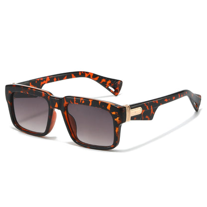 Chic Weitkrempige Quadratische Sonnenbrille Brehn