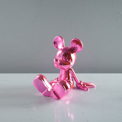 Künstlerische Chromfigurine